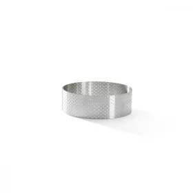 Tartlet karika, perforált, 10,5×3,5 cm