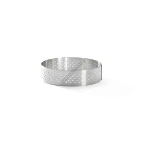 Tartlet karika, perforált, 8,5×2 cm