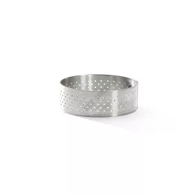 Tartlet karika, perforált, 5,5×2 cm