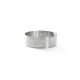 Tartlet karika, perforált, 5,5×2 cm