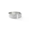 Tartlet karika, perforált, 6,5×2 cm