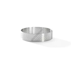 Tartlet karika, perforált, 7,5×2 cm