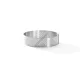 Tartlet karika, perforált, 7,5×2 cm