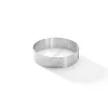 Tartlet karika, perforált, 7,5×2 cm