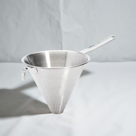 Spiccszűrő, kínai szűrő, 20 cm, rozsdamentes