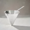 Spiccszűrő, kínai szűrő, 23 cm, mikroperforált, rozsdamentes