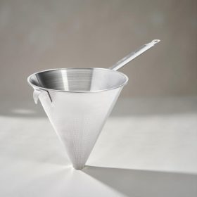   Spiccszűrő, kínai szűrő, 23 cm, mikroperforált, rozsdamentes