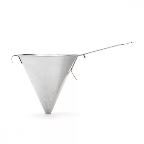 Spiccszűrő, kínai szűrő, 23 cm, mikroperforált, rozsdamentes