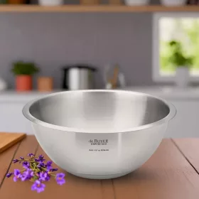   Keverőtál szilikon aljjal, 3,6 l, 24 cm, de Buyer, rozsdamentes