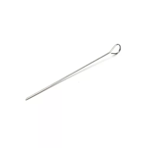 Hústű, sasliktű, 25 cm, de Buyer, rozsdamentes, 10 db/csomag