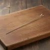 Hústű, sasliktű, 35 cm, de Buyer, rozsdamentes, 10 db/csomag