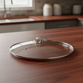 Üvegfedő rozsdamentes acél fogóval, 32 cm, de Buyer