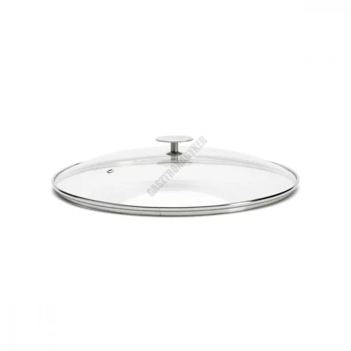Üvegfedő rozsdamentes acél fogóval, 32 cm, de Buyer