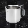 Bain-marie melegítő edény, duplafalú, 16 cm, rozsdamentes