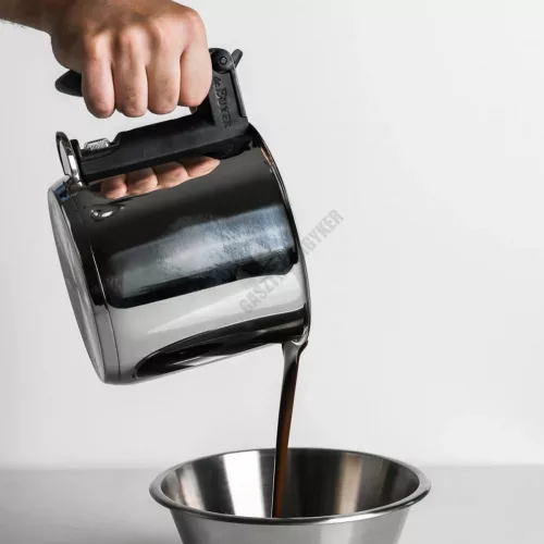 Bain-marie melegítő edény, duplafalú, 16 cm, rozsdamentes