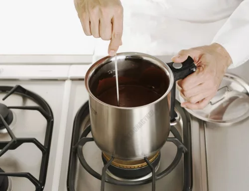 Bain-marie melegítő edény, duplafalú, 16 cm, rozsdamentes