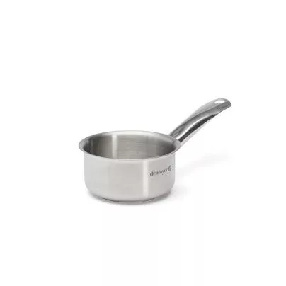Nyeles lábas, 0,7 l, de Buyer, 12 cm átm., 18/10 rozsdamentes