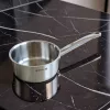Nyeles lábas, 1,4 l, de Buyer, 16 cm átm., 18/10 rozsdamentes