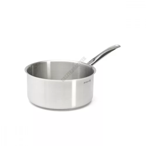 Gyorsforraló, nyeles lábas, 5,4 l, de Buyer, 24 cm átm., 18/10 rozsdamentes