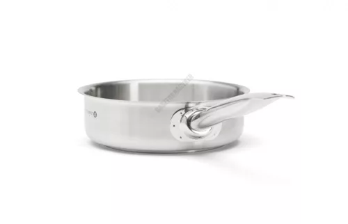 Magas falú serpenyő, de Buyer, 20 cm átm., 18/10 rozsdamentes