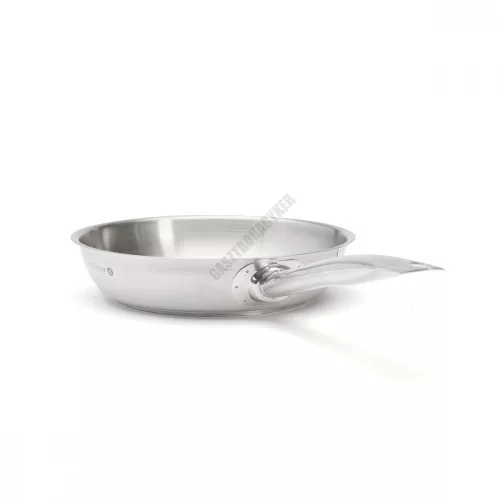 Serpenyő, 24 cm, de Buyer, 18/10 rozsdamentes