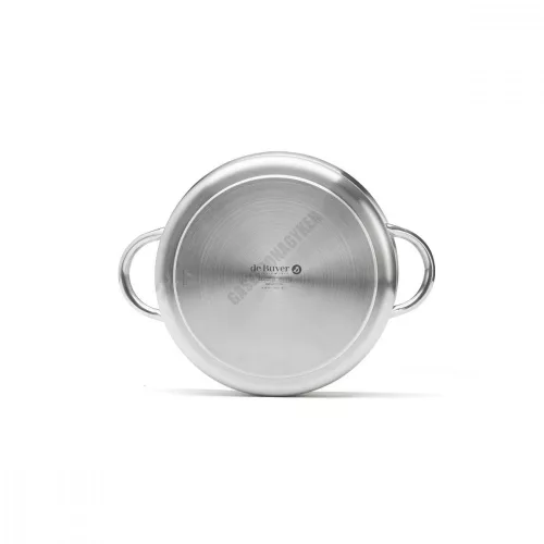 Alacsony lábas, 5,4 l, de Buyer, 24 cm átm.,18/10 rozsdamentes
