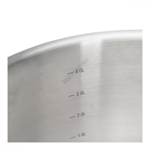 Alacsony lábas, 5,4 l, de Buyer, 24 cm átm.,18/10 rozsdamentes