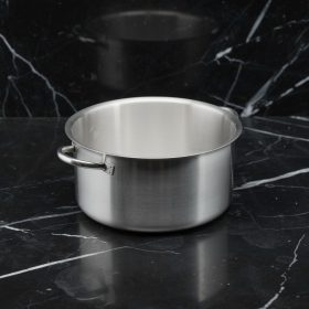   Alacsony lábas, 13,5 l, de Buyer, 32 cm átm., 18/10 rozsdamentes