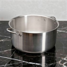   Alacsony lábas, 33 l, de Buyer, 45 cm átm., 18/10 rozsdamentes