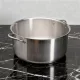 Alacsony lábas, 33 l, de Buyer, 45 cm átm., 18/10 rozsdamentes