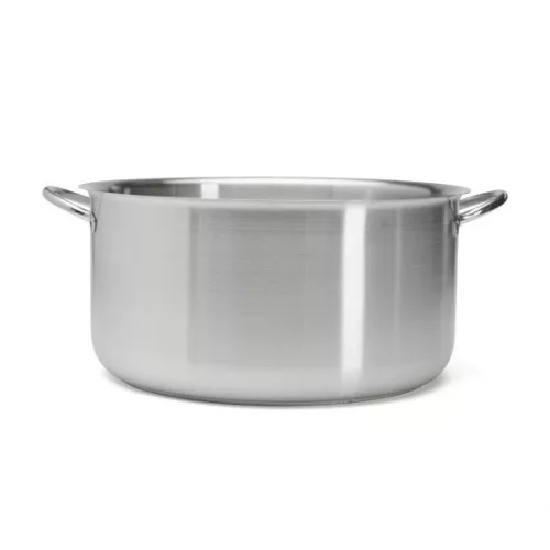 Alacsony lábas, 33 l, de Buyer, 45 cm átm., 18/10 rozsdamentes