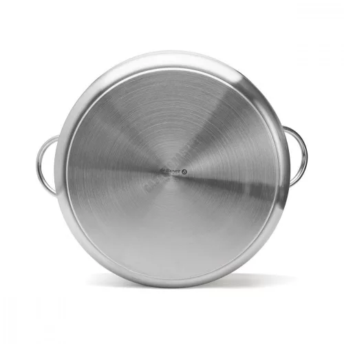 Alacsony lábas, 33 l, de Buyer, 45 cm átm., 18/10 rozsdamentes