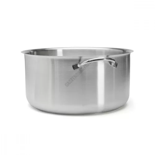 Alacsony lábas, 33 l, de Buyer, 45 cm átm., 18/10 rozsdamentes