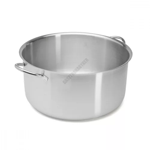 Alacsony lábas, 33 l, de Buyer, 45 cm átm., 18/10 rozsdamentes