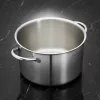 Magas lábas 6,6 liter de Buyer, 24 cm átm., 18/10 rozsdamentes