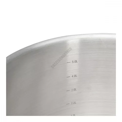 Magas lábas 6,6 liter de Buyer, 24 cm átm., 18/10 rozsdamentes