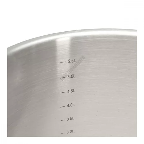 Fazék 6,2 l, de Buyer, 20 cm átm., 18/10 rozsdamentes