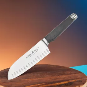 Santoku japán kés, 17 cm, Fibre Karbon 2