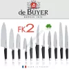 Santoku japán kés, 17 cm, Fibre Karbon 2