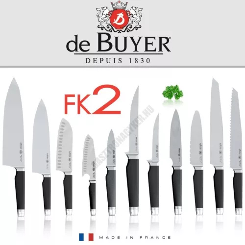 Santoku japán kés, 17 cm, Fibre Karbon 2