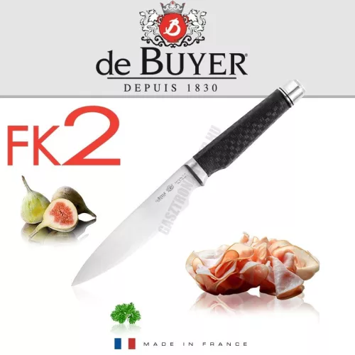 Konyhakés, kalibrálható, 14 cm, Fibre Karbon 2