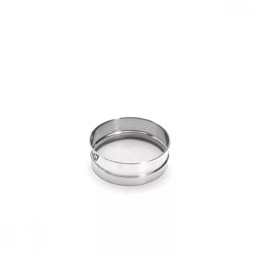 Lisztszita, átmérő: 16 cm, hálószem: 0,8 mm, de Buyer, rozsdamentes