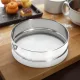 Lisztszita, átmérő: 21 cm, hálószem: 0,8 mm, de Buyer, rozsdamentes