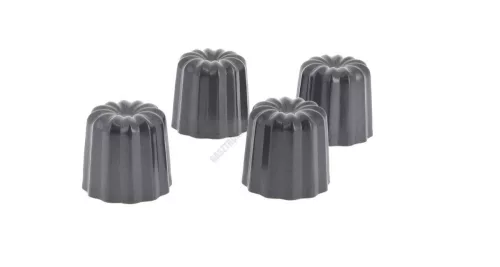 Canelé Bordelais sütőforma, 5,5 cm átm., 4 db/csomag