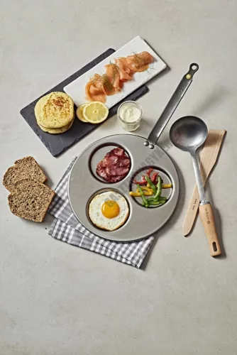 Spatula, ferde, 25 cm, bükkfa, B Bois, de Buyer