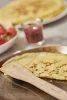 Spatula, ferde, 25 cm, bükkfa, B Bois, de Buyer