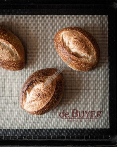 Sütőlap, szilikon, 40×30 cm, perforált, de Buyer