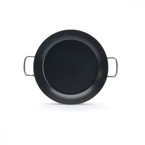 Paella vasserpenyő, 34 cm, La Lyonnaise, kékacél, de Buyer
