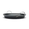 Paella vasserpenyő, 47 cm, La Lyonnaise, kékacél, de Buyer