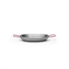 Paella vasserpenyő piros füllel, 24 cm, de Buyer